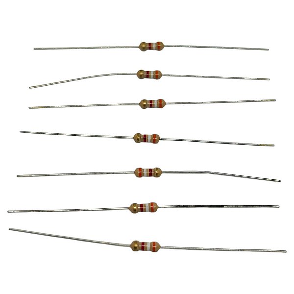 RESISTOR 3K9 1/4W 5% - 20 PEÇAS