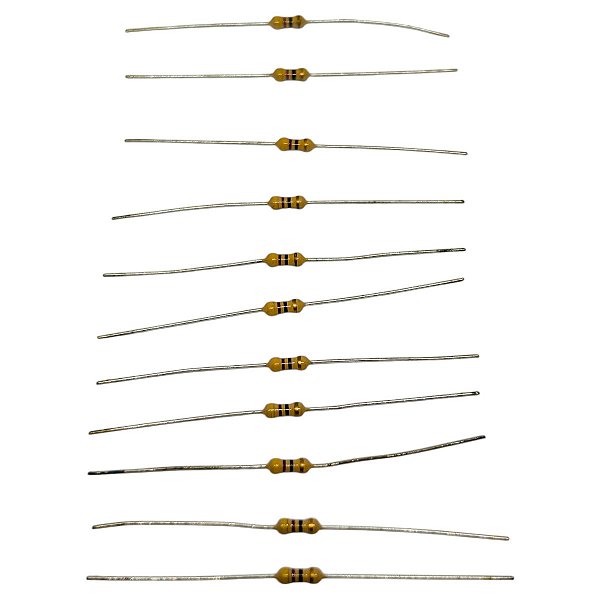 RESISTOR 47R 1/4W 5% - 20 PEÇAS