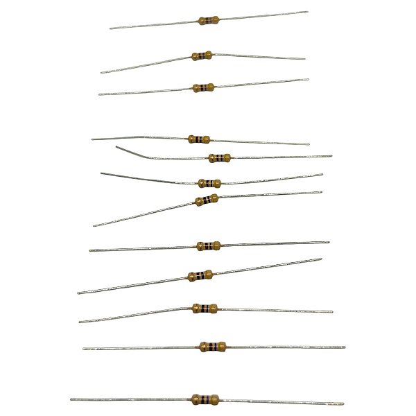 RESISTOR 470R 1/4W 5% - 20 PEÇAS