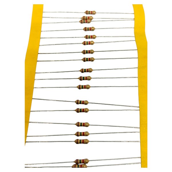RESISTOR 1K5 1/4W 5% - 20 PEÇAS