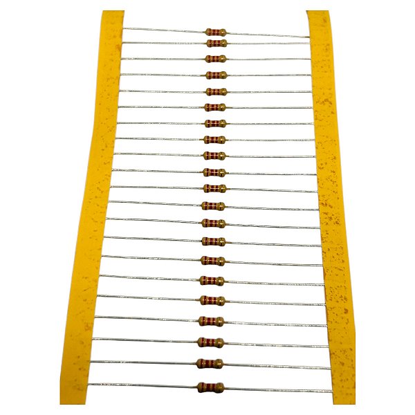 RESISTOR 2K2 1/4W 5% - 20 PEÇAS