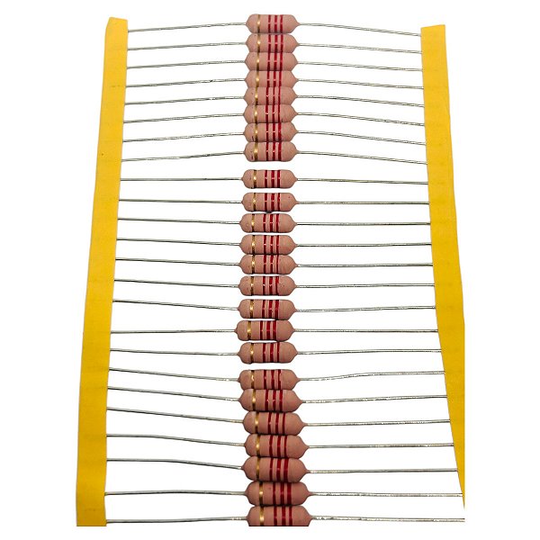 RESISTOR 2K2 2W 5% - 10 PEÇAS