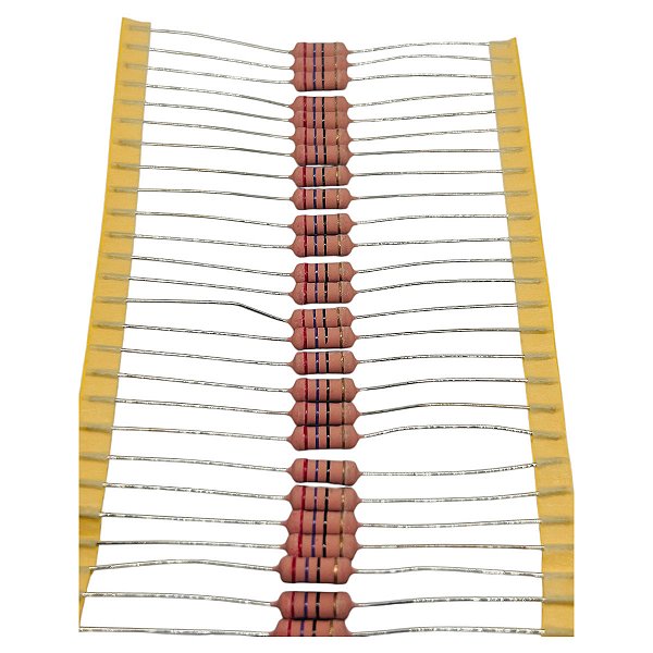 RESISTOR 27R 2W 5% - 10 PEÇAS