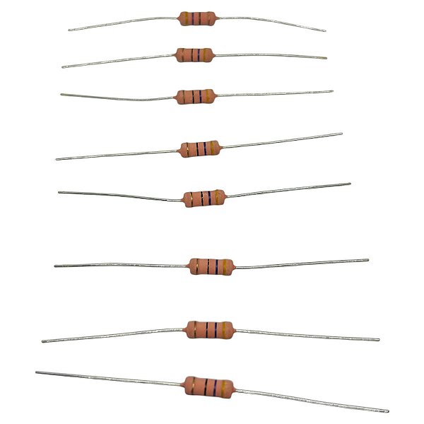 RESISTOR 47R 2W 5% - 10 PEÇAS