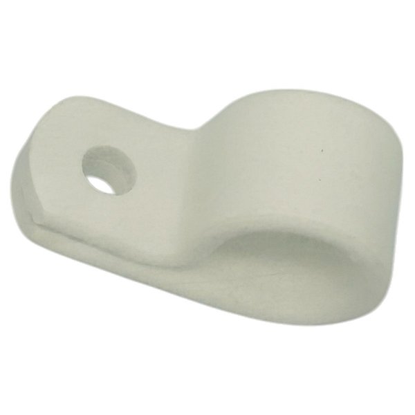 ABRAÇADEIRA KLIPER EM PVC KL7-125 BRANCO