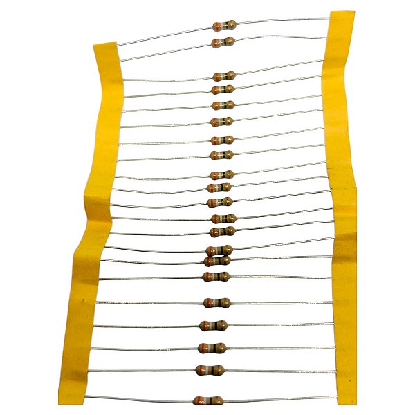 RESISTOR 3M9 1/4W 5% - 20 PEÇAS