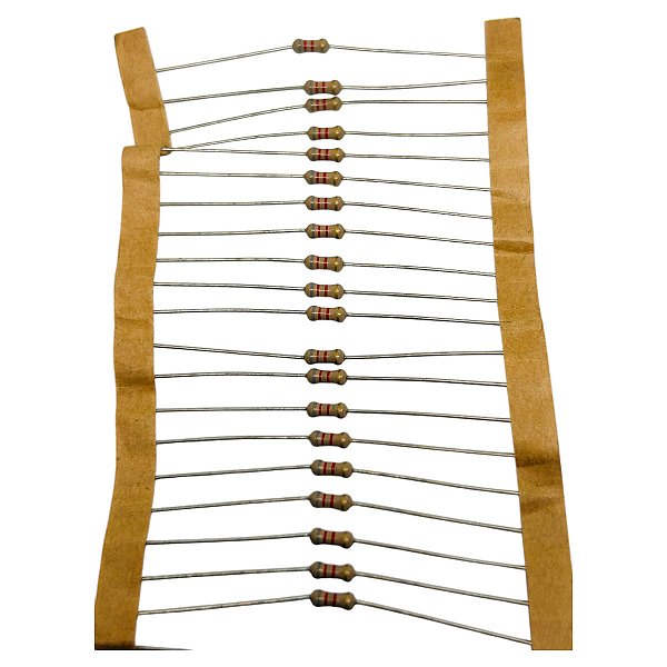 RESISTOR 8K2 1/4W 5% - 20 PEÇAS
