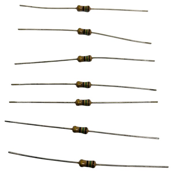 RESISTOR 15R 1/4W 5% - 20 PEÇAS
