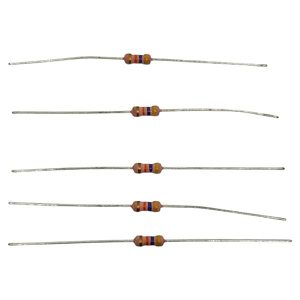 RESISTOR 47K 1/4W 5% - 20 PEÇAS