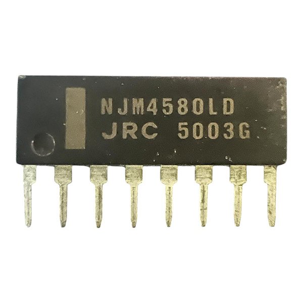 CIRCUITO INTEGRADO NJM 4580 L ( PENTE  8 PINOS )