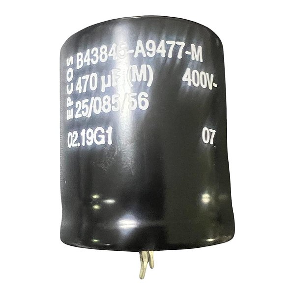 ELETROLÍTICO 470UF/400V 85GRAUS EPCOS ( 35 X 40 M/M )