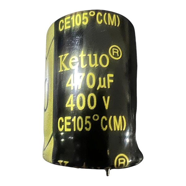 ELETROLÍTICO 470UF/400V 105GRAUS KETUO ( 30 X 40 M/M )