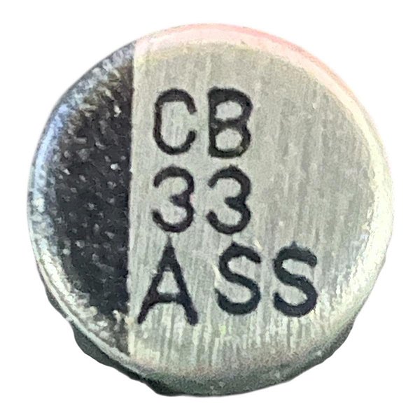 ELETROLITICO 33UF/10V ( SMD 5 X 4 M/M )
