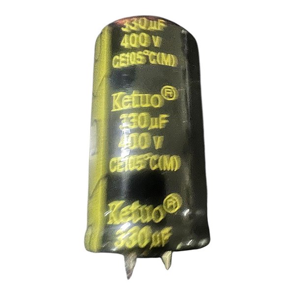 ELETROLITICO 330UF/400V 105GRAUS ( 25 X 45 M/M )