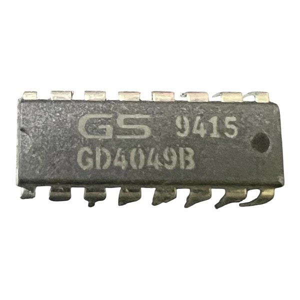 CIRCUITO INTEGRADO GD 4049 = MC 14049 = CD 4049