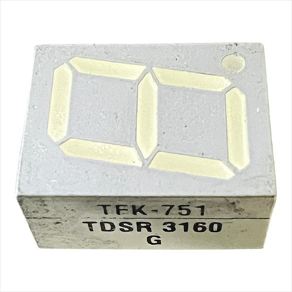 DISPLAY CATODO TDSR 3160 ( VERMELHO 10 M/M )