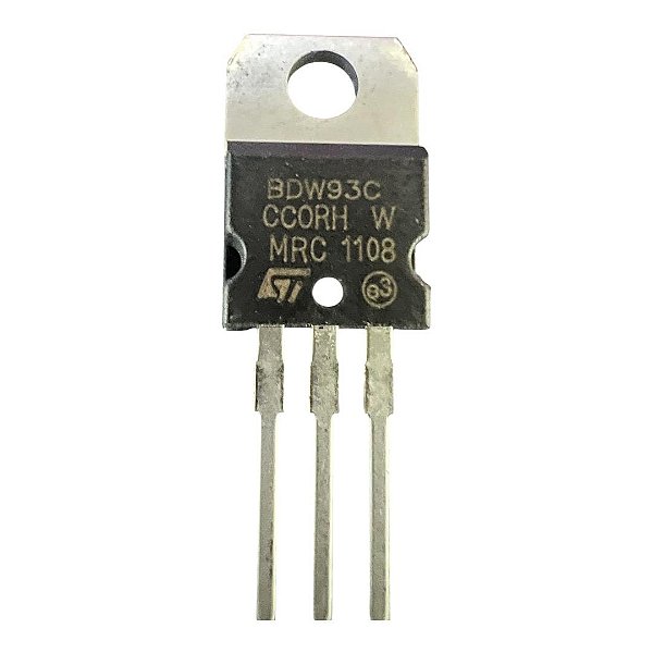 TRANSISTOR BDW 93 C ( NPN DARLINGTON + DIODO 12 AMP 100V 40W )