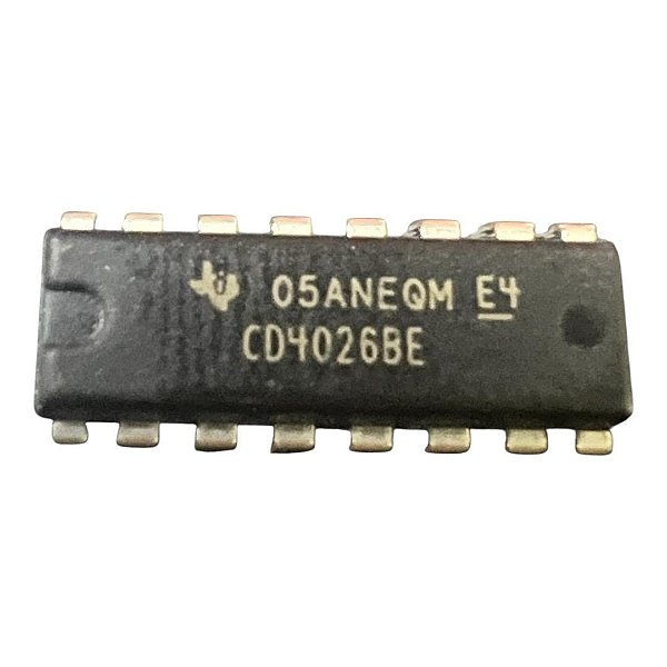 CIRCUITO INTEGRADO CD 4026