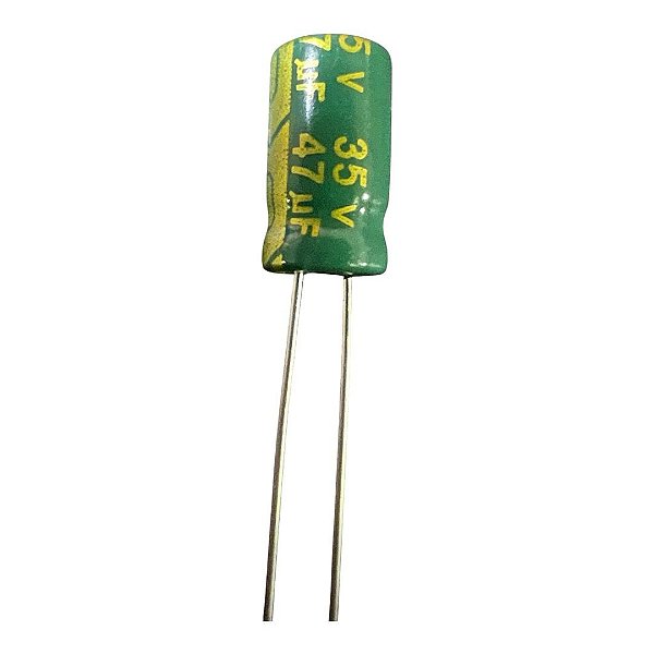 ELETROLÍTICO 47UF/35V 105GRAUS ( 5 X 11 M/M )