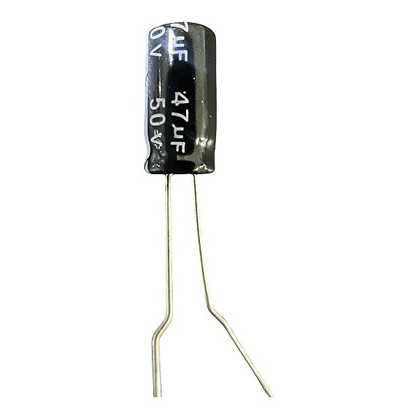 ELETROLITICO 47UF/50V 105GRAUS ( 5 X 12 M/M )