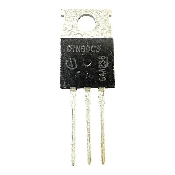 TRANSISTOR FET 07N60 C3 = SPP 7N60C3