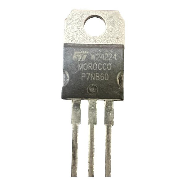 TRANSISTOR FET P 7NB60 = STP 7NB60