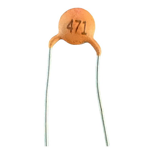 CAPACITOR CERAMICO 471 = 470PF 50V - 20 PÇS