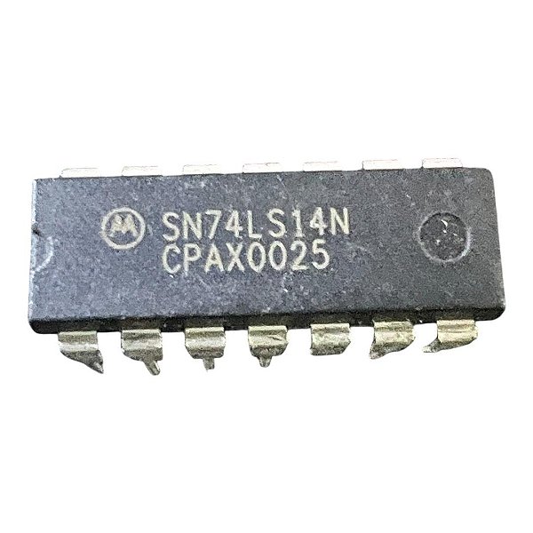 CIRCUITO INTEGRADO SN 74LS14 ( MOTOROLA )