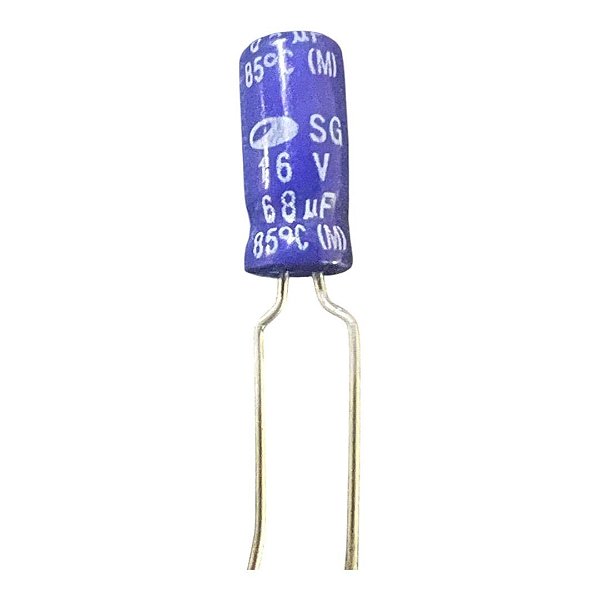 ELETROLITICO 68UF/16V 85GRAUS ( 5 X 11 M/M )