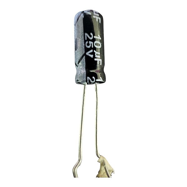 ELETROLITICO 10UF/25V 105GRAUS ( 4 X 11 M/M )