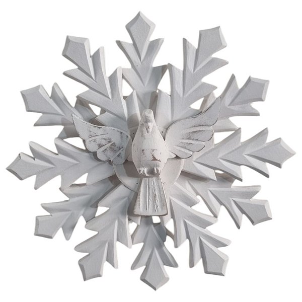 Divino Espírito Santo Raio duplo palma 842g 42cm  provençal