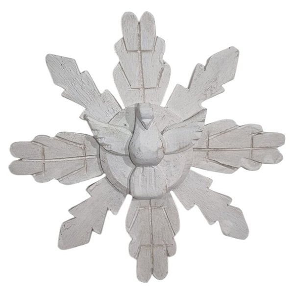 Divino Espírito Santo Raio simples cacto 212g 22cm  provençal