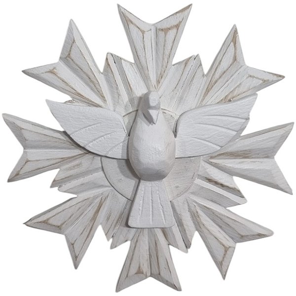 Divino Espírito Santo Raio simples sol 270g 23cm provençal