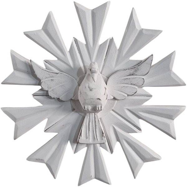 Divino Espírito Santo Raio simples sol 579g 31cm provençal