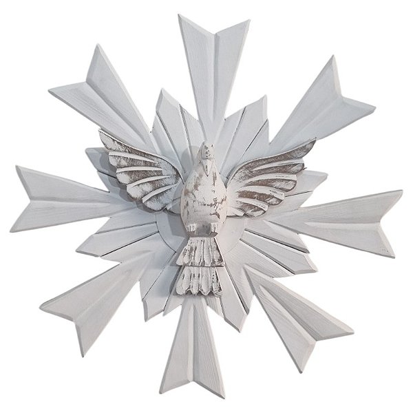 Divino Espírito Santo Raio simples sol 1.155g 54cm provençal