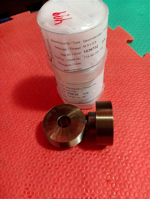 Rolo laminador de rosca M5 x 0.8