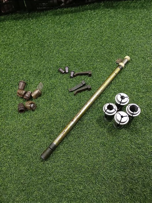Kit 4 pinças A25, 3 ER16, 6ER25, 1 empurrador 22mm e 1 jogo de garras A25