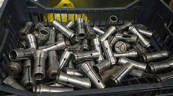 Pinça para Torno Revólver Polimac P70 Usada!