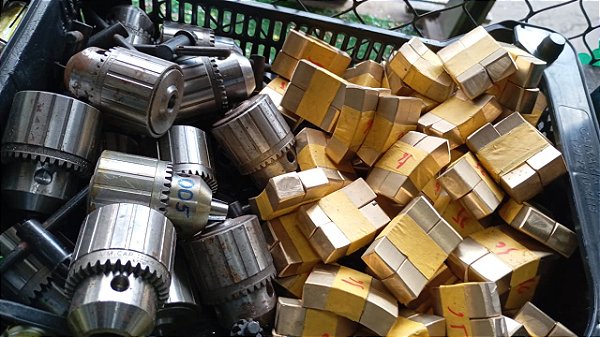 Sapata de bronze torno revólver