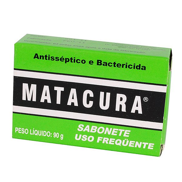 Sabonete Matacura Antisseptico e Bactericida  para cães 90 G