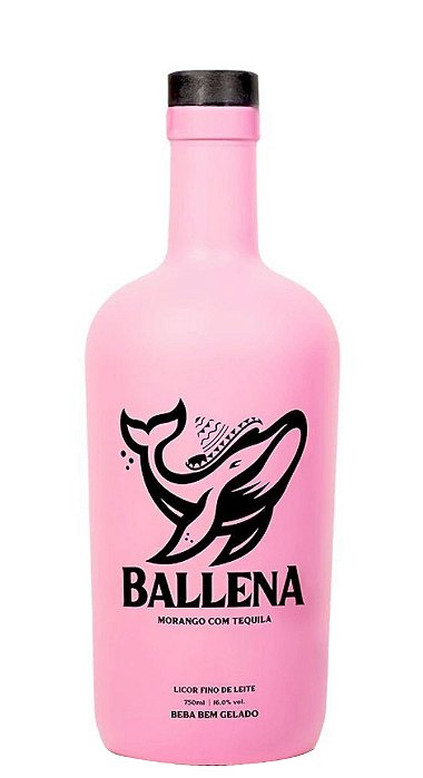 Ballena Licor de Morango com Tequila 750ml