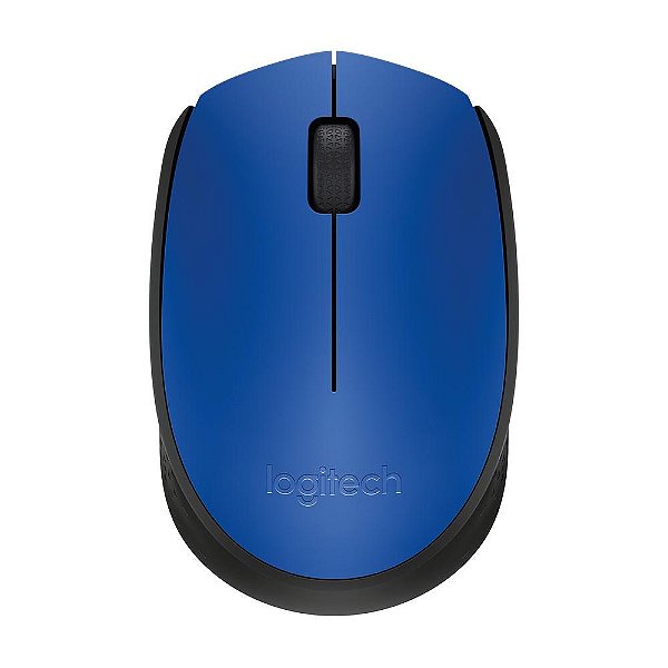 Mouse sem fio Logitech M170 - Azul Escuro