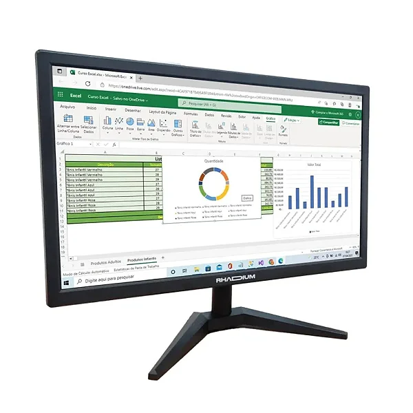 MONITOR P2422H 19,5 LED WIDE PRE (H/V/75HZ) - RHADIUM