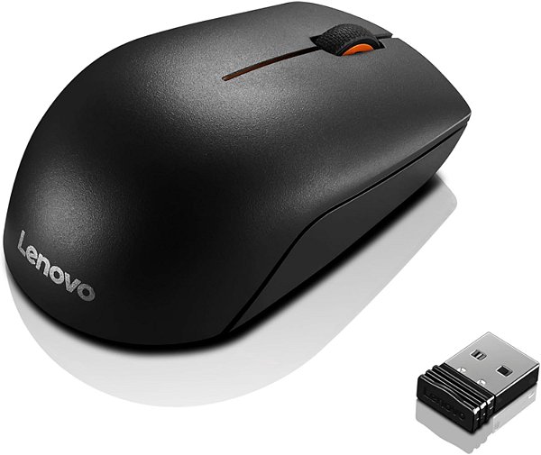 MOUSE S/FIO LENOVO 300 PRETO