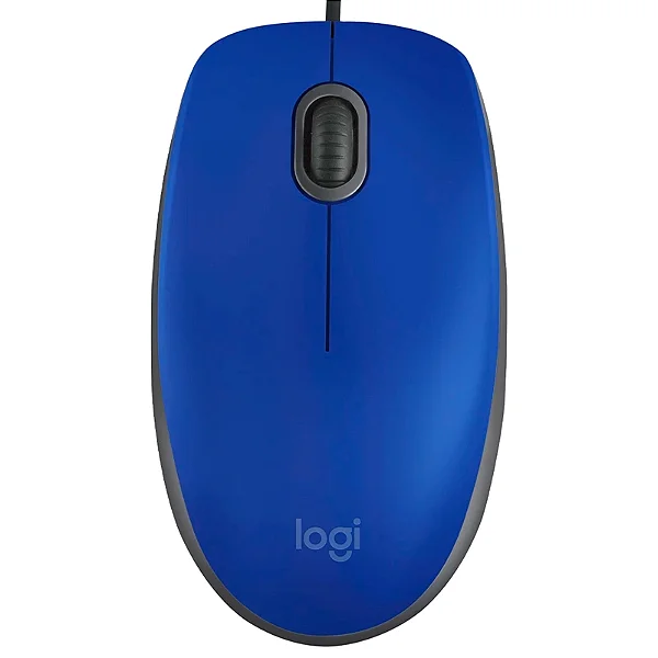 MOUSE OPTICO USB M110 SILENT AZUL - LOGITECH