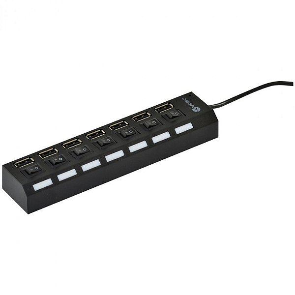 HUB USB 2.0 7 PORTAS HUV-40 - VINIK