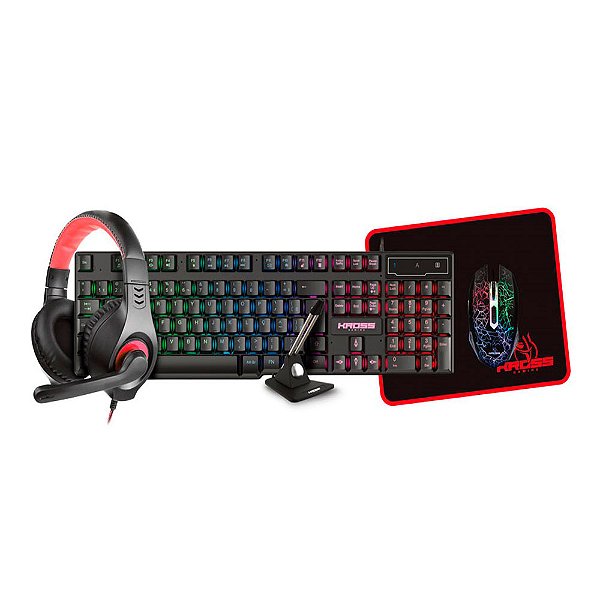Combo Gamer 5 em 1 KE GK5150 - KROSS