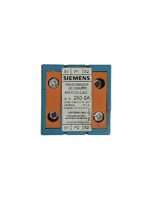Transformador De Corrente 250-5a 4nf0123-2je2 - Siemens