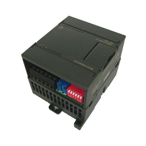 Módulo PLC S7-200 6ES7 235-0KD22-0XA0 Compatível 4 AI 1 AO Siemens