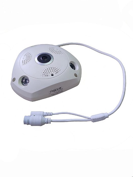 Camera Panoramica Segurança 3d Wi-fi 360° V380 VR3D-3MP  -  VR CAM